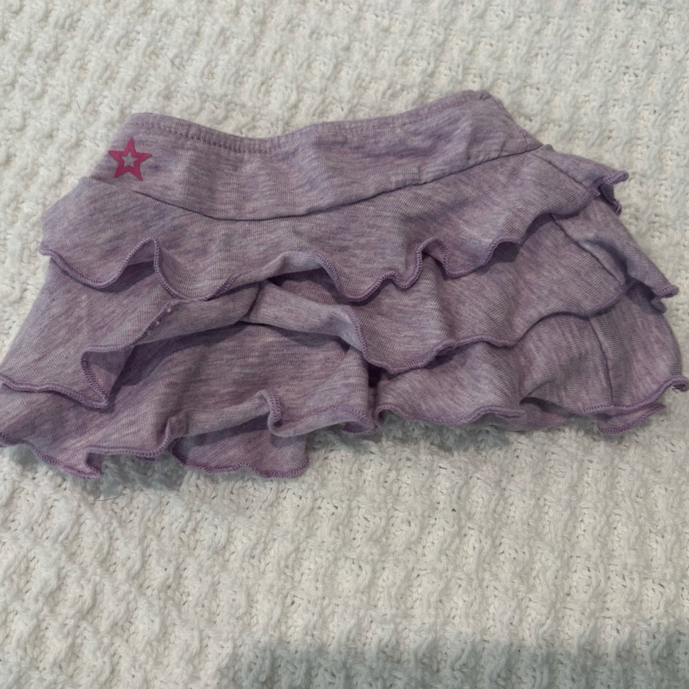 American Girl Purple Ruffle Skirt